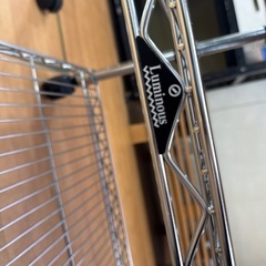 ルミナスラック　スチールラック　テレビ台　中古の画像