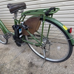 BRIDGESTONE Assista 電動アシスト自転車　A6FC18 26インチ　3段変速　8.7Ah 充電器付 走行確認の画像