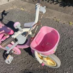 ディズニープリンセス　自転車の画像