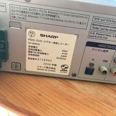32型　テレビ＋テレビ台＋DVDレコーダーの画像