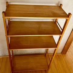 【お話中】木製ラック
　棚の画像