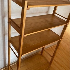 【お話中】木製ラック
　棚の画像