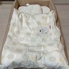 ファルスカ　ひつじ柄 ベビー用寝具一式