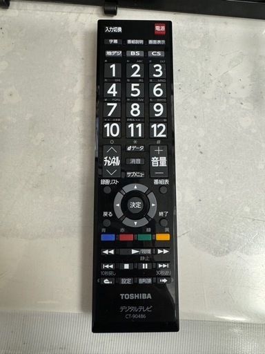 TOSHIBA製★18年製32型液晶テレビ★6ヶ月間保証付き