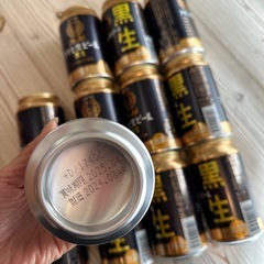 アサヒ生ビール　黒生 マルエフ12本の画像