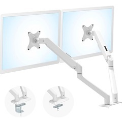 【取引中】Sunon デュアルモニターアーム ホワイトの画像