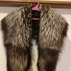成人式用　ミンク襟巻き　美品