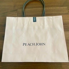 PEACH JOHN ショップ袋 ピンク