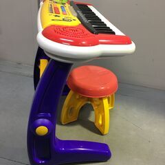A2943　Toy royal　KIDS KEYBOARD　キッズキーボードDX No.8880　37鍵盤　イス付き　玩具の画像