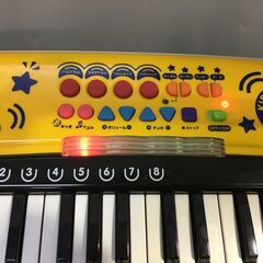 A2943　Toy royal　KIDS KEYBOARD　キッズキーボードDX No.8880　37鍵盤　イス付き　玩具の画像
