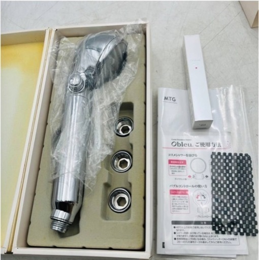 【❗️✨保湿ケア＆節水効果抜群✨❗️】Obleu オーブル コスメトリートメントシャワーヘッド 　自宅で美容＆スパ体験