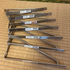 ステンレスアーム棚受け✖️7