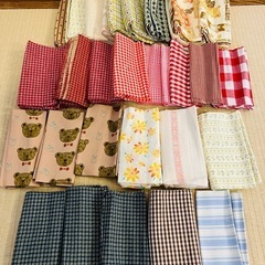布　はぎれ　19点くらい