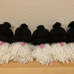 クリスマスオーナメント　トムテ5つセットの画像