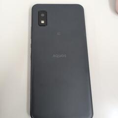 【お取り置き確定】AQUOS スマートフォン wish チャコール キャリアSoftBankの画像
