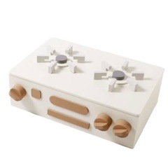 【ジャンク品】スリーコインズ ままごと コンロ