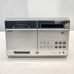 【通電確認済】2003年製　SHARP　CD/MDコンポ　SD-...