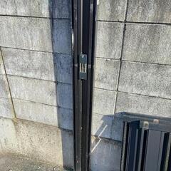ジャバラ式門扉の画像