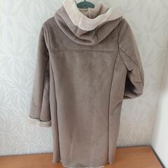 【決まりました】【ダッフルコート】ムートン　スェード　LL　の画像