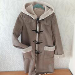 【決まりました】【ダッフルコート】ムートン　スェード　LL　