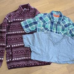 無料！　メンズ　フリース　ユニクロ　Tシャツ　グローバルワーク　L　XLサイズの画像