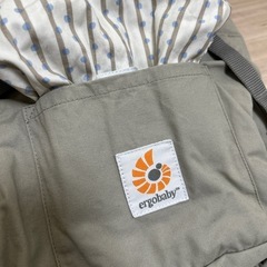 
美品  エルゴベビー抱っこ紐 グレーの画像