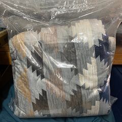 未使用品！ニトリ　こたつ掛けふとん　正方形　190cmの画像