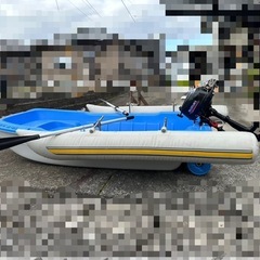 Ｂｉｃ２４５とスズキ2馬力とサイドフロートのセットの画像