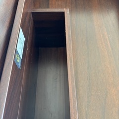 化粧台　机　
鏡付き、椅子は収納付きの画像