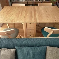 IKEA ダイニングテーブル (ゆう) 武蔵塚のダイニングセットの