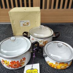 (取引中) ホーロー鍋