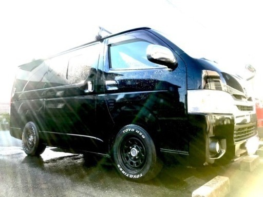 （取引予定者決定済み）ハイエース　デイトナ ホイール 16インチ TOYO H2O ホワイトレター