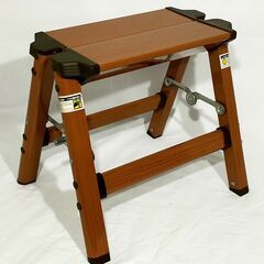 △  2024 コローレ ウィンター ファイナルセール木目調 ステップツール アルミ製ステップ台2段 の画像