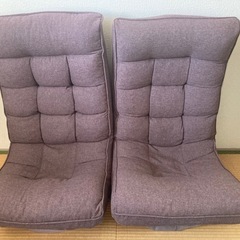 2脚セット　ナフコ　回転座椅子