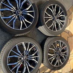 【引き取り限定】中古タイヤホイール4本セット　205/50R17　　　