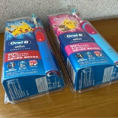 【値下げ】ポケモン電動歯ブラシ　2セットの画像