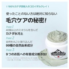 【新品未使用】NEOGEN ネオゼン カナディアンクレイ ポアクレンザーの画像