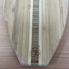 BAMBOO バンブー カッティングボード サーフボード型の画像