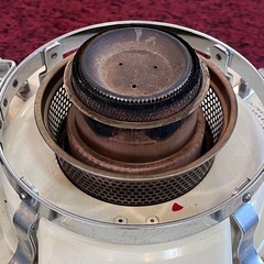 ガード付　ビンテージ　39型　アラジンストーブ　デラックス　ブルーフレームの画像