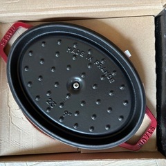 ストウブココットオーバルチェリー未使用