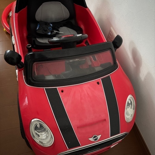 ジャンク品　車　キッズ　ミニクーパー