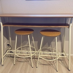 カウンターテーブルチェア