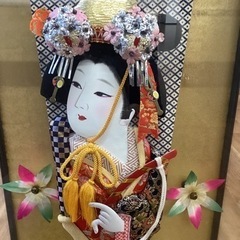 羽子板飾【町田市再生家具】1210Dの画像