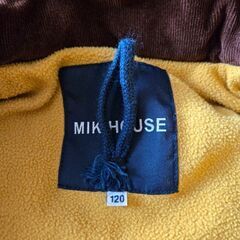 ジャンパー　MIKI HOUSE　120cmの画像