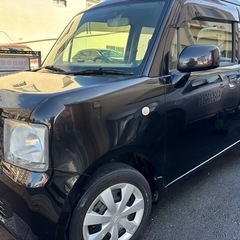 H26ダイハツムーブコンテ黒車検いっぱいフルセグの画像