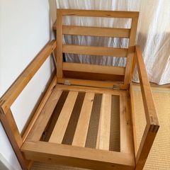 IKEA lillberg ロッキングチェア本体のみ2個の画像