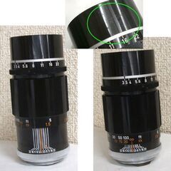 動作未確認 カメラレンズ キャノン 135mm F/3.5 ライカ Lマウント Canon　昭和レトロ ☆ PayPay(ペイペイ)決済可能 ☆ 札幌市 豊平区 平岸 平岸店の画像