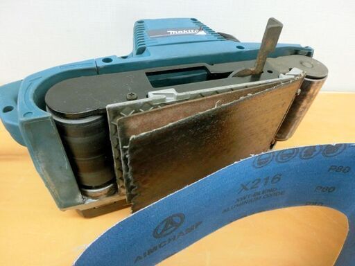 ■makita マキタ 100mm ベルトサンダ 9404 ベルト位置自動調整機構付 電動工具 札幌 西区 西野店