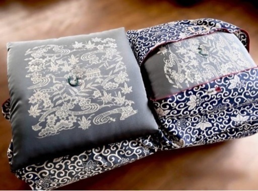 高級座布団 来客用 法事 オンライン 婚礼 光沢 厚みボリューム 5枚