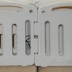 赤ちゃんベビーサークル大型ハイタイプ扉付き200x240cmベビールームの画像